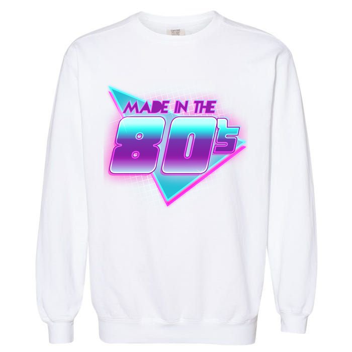 Made In The 80's Cool Retro 1980s Garment-Dyed Sweatshirt