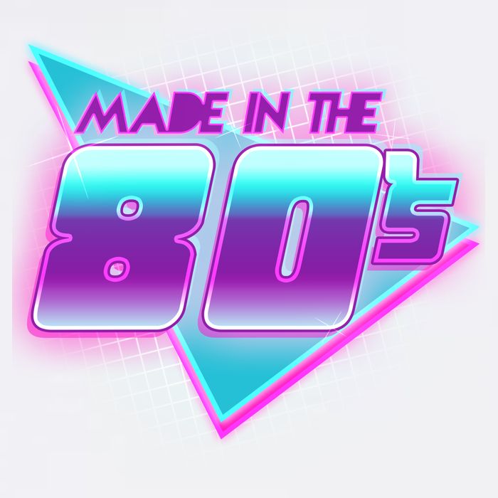 Made In The 80's Cool Retro 1980s Garment-Dyed Sweatshirt