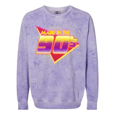 Made In The 90s Retro Colorblast Crewneck Sweatshirt