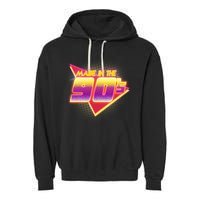 Made In The 90s Retro Garment-Dyed Fleece Hoodie