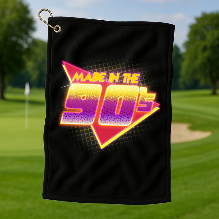 Made In The 90s Retro Golf Towel