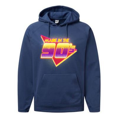 Made In The 90s Retro Performance Fleece Hoodie