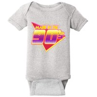 Made In The 90s Retro Baby Bodysuit