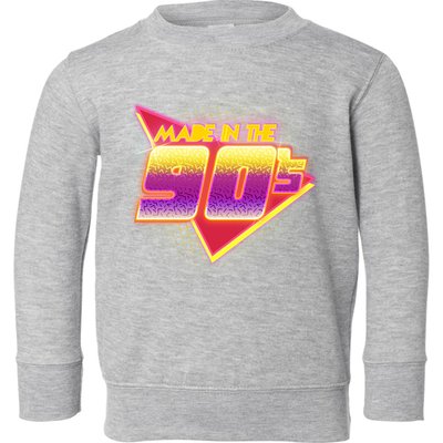 Made In The 90s Retro Toddler Sweatshirt