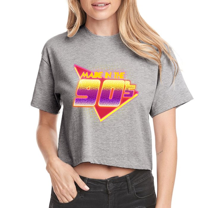 Made In The 90s Retro Crop Top