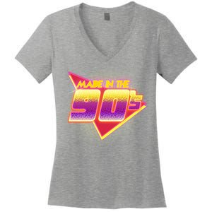 Made In The 90s Retro Women's V-Neck T-Shirt