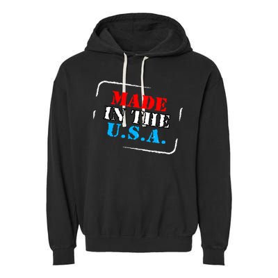 Made In The USA Garment-Dyed Fleece Hoodie