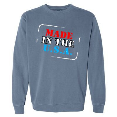 Made In The USA Garment-Dyed Sweatshirt