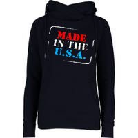 Made In The USA Womens Funnel Neck Pullover Hood