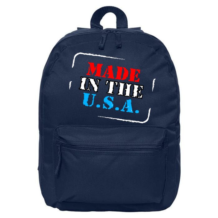 Made In The USA 16 in Basic Backpack