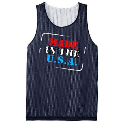 Made In The USA Mesh Reversible Basketball Jersey Tank