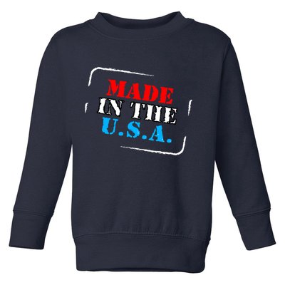 Made In The USA Toddler Sweatshirt