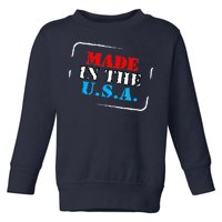 Made In The USA Toddler Sweatshirt