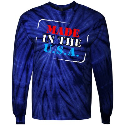 Made In The USA Tie-Dye Long Sleeve Shirt