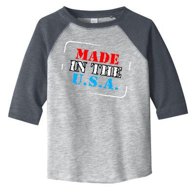 Made In The USA Toddler Fine Jersey T-Shirt