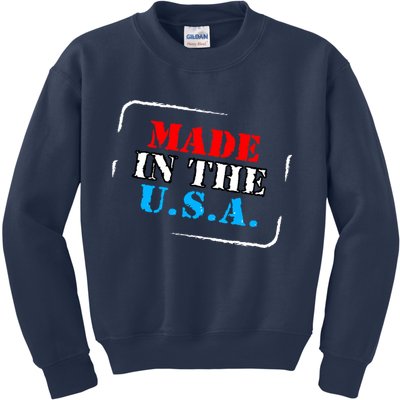 Made In The USA Kids Sweatshirt