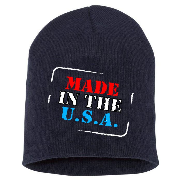 Made In The USA Short Acrylic Beanie