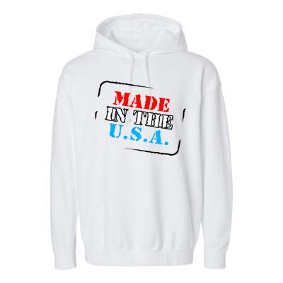 Made In The USA Garment-Dyed Fleece Hoodie