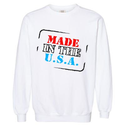 Made In The USA Garment-Dyed Sweatshirt