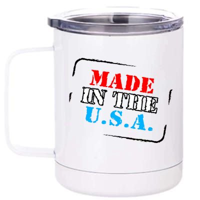 Made In The USA 12 oz Stainless Steel Tumbler Cup