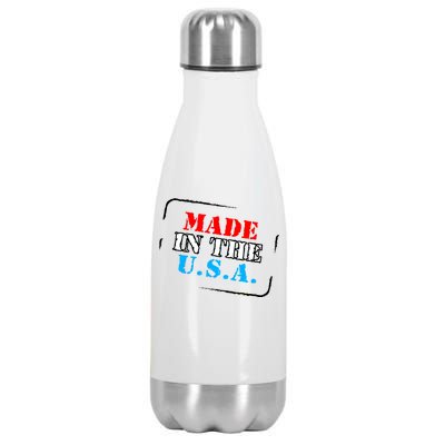 Made In The USA Stainless Steel Insulated Water Bottle