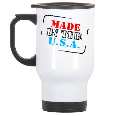 Made In The USA Stainless Steel Travel Mug