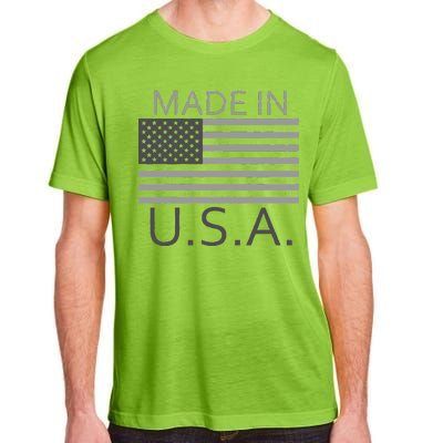 Made In USA Gray Style Adult ChromaSoft Performance T-Shirt