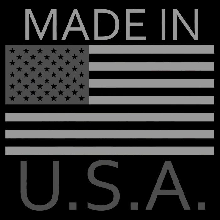 Made In USA Gray Style USA-Made Doggie Bandana