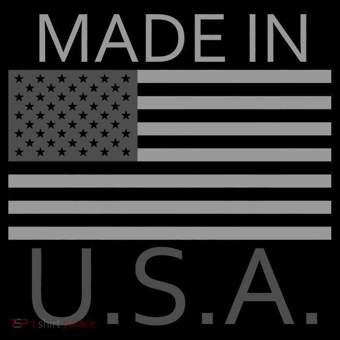 Made In USA Gray Style Cooling Performance Long Sleeve Crew