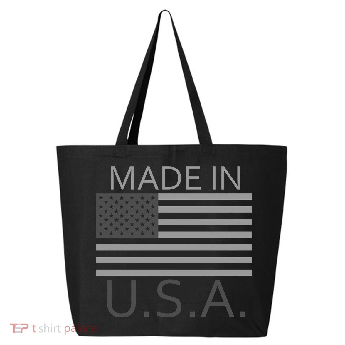 Made In USA Gray Style 25L Jumbo Tote