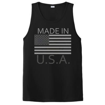 Made In USA Gray Style PosiCharge Competitor Tank