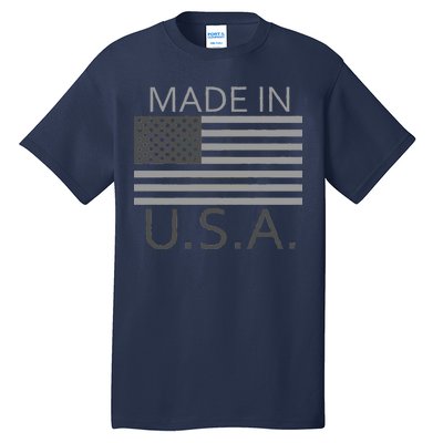 Made In USA Gray Style Tall T-Shirt