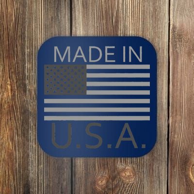 Made In USA Gray Style Coaster