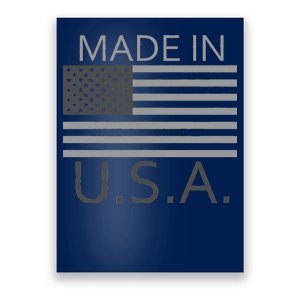 Made In USA Gray Style Poster