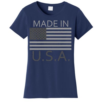 Made In USA Gray Style Women's T-Shirt