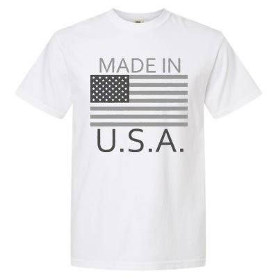 Made In USA Gray Style Garment-Dyed Heavyweight T-Shirt