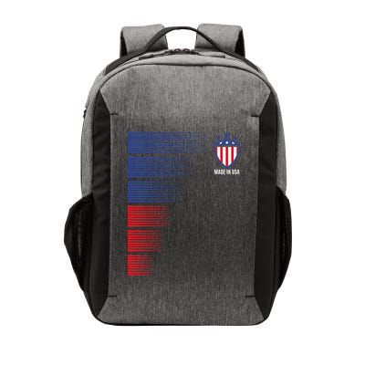 Made In USA Soccer Team Flag Vector Backpack