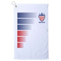 Made In USA Soccer Team Flag Golf Towel