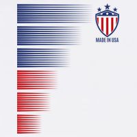 Made In USA Soccer Team Flag Womens T-Shirt