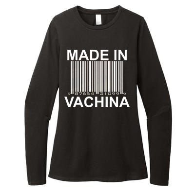 Made In Vachina  Womens CVC Long Sleeve Shirt