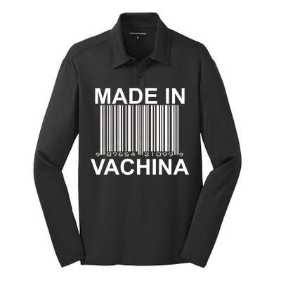 Made In Vachina  Silk Touch Performance Long Sleeve Polo