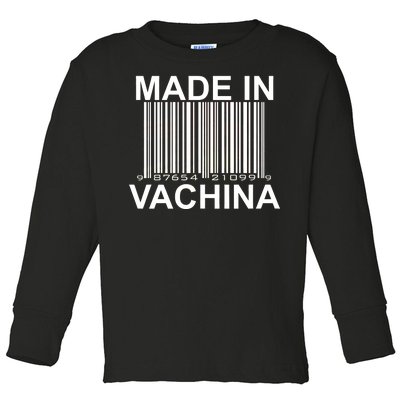 Made In Vachina  Toddler Long Sleeve Shirt