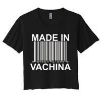 Made In Vachina  Women's Crop Top Tee