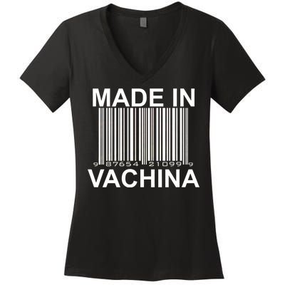 Made In Vachina  Women's V-Neck T-Shirt