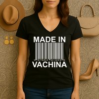 Made In Vachina  Women's V-Neck T-Shirt