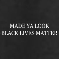 Made Ya Look Black Lives Matter 7 Panel Mesh Trucker Snapback Hat
