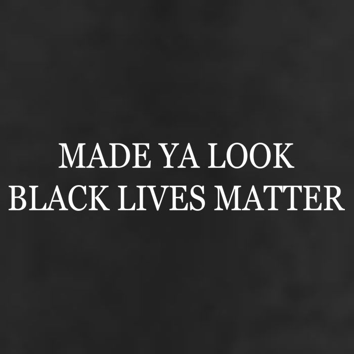 Made Ya Look Black Lives Matter 7 Panel Mesh Trucker Snapback Hat