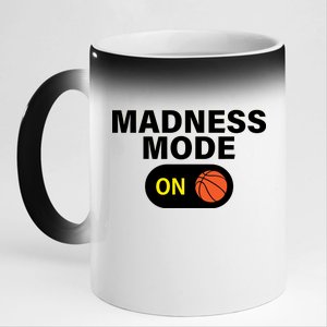 Madness Mode ON 11oz Black Color Changing Mug