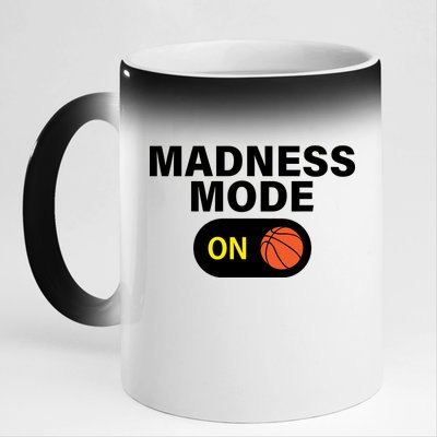 Madness Mode ON 11oz Black Color Changing Mug