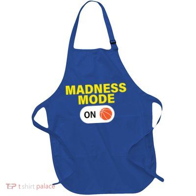 Madness Mode ON Full-Length Apron With Pockets
